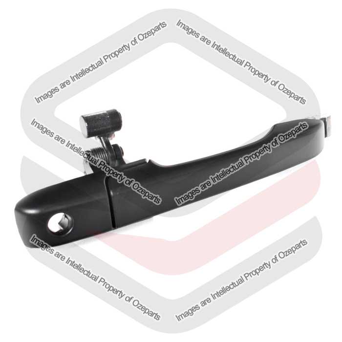 Ozeparts Fits Honda CRV CR-V RD 2002~2006 | FRONT Outer Door Handle (Texture Black) | RH RHS Right Hand (Driver Side)