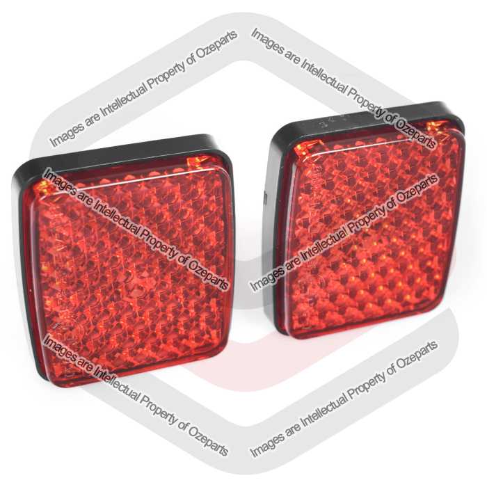 Rear Bar Reflector AM (SET LH+RH)