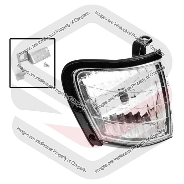 RH RHS Right Corner Light Indicator Lamp Crystal For Holden Rodeo TF Ute 01~03