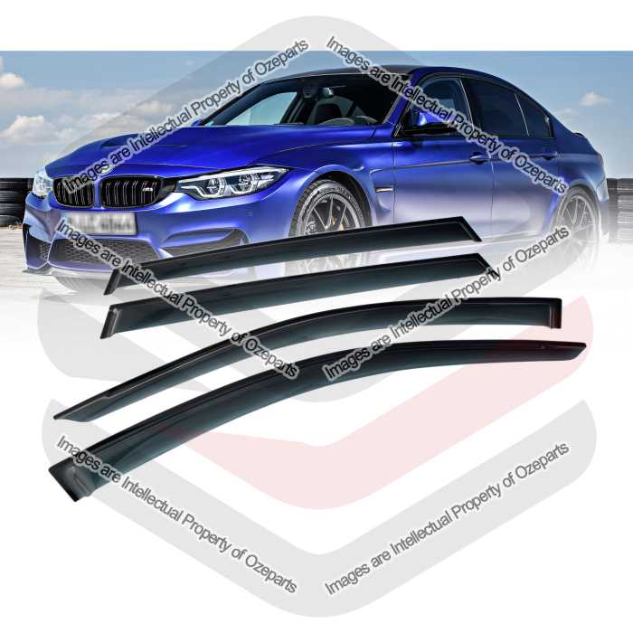 Door Window Visors - Sedan (SET 4)