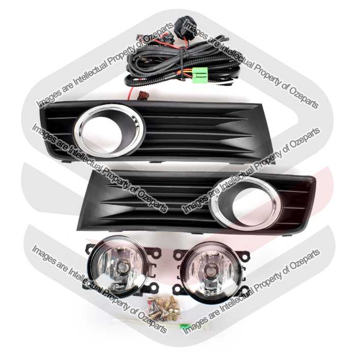 Full Set Fog Light Spot Driving Lamp KIT For Holden Statesman WM 2006~2013