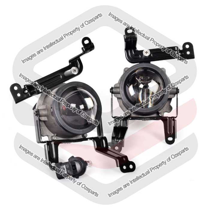 Genuine Pair LH+RH Fog Light Spot driving Platinum For KIA Carnival YP 14~18