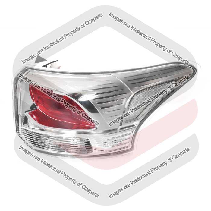 RH RHS Right Hand Tail Light Lamp (No LED) For Mitsubishi Outlander ZJ 2012~2015