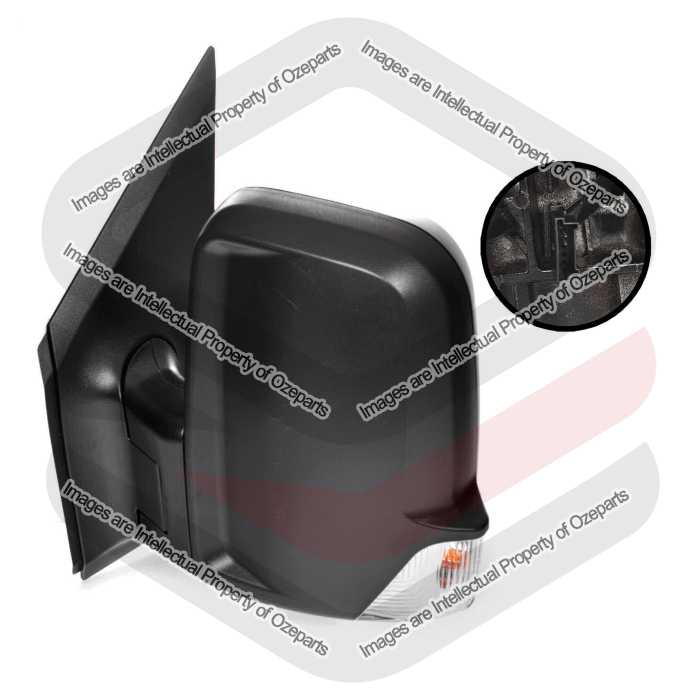 LH LHS Left Hand Manual Door Mirror For Mercedes Sprinter W906 Van 2006~2018