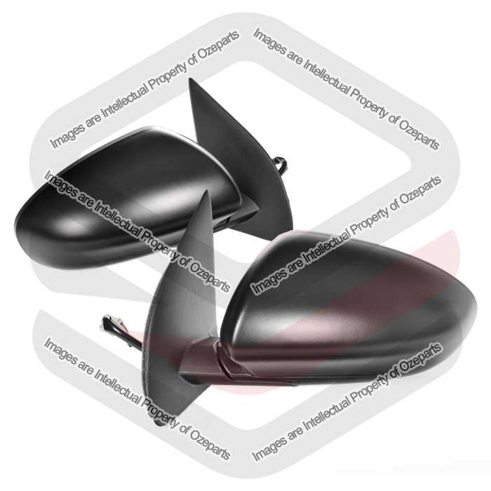 Door Mirror AM (Black) (SET LH+RH)