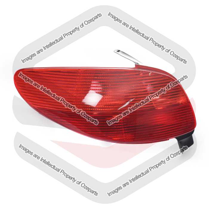 LH LHS Left Hand Tail Light Rear Lamp For Peugeot 206 Series 1 Hatch 1999~2003