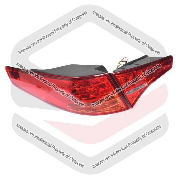 Set Pair LH Left Tail + Boot Lid Light (No LED) For Kia Optima TF 2010~2013 Si