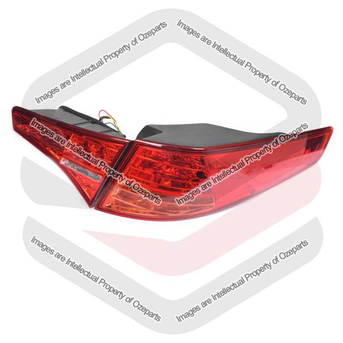 Set Pair RH Right Tail + Boot Lid Light (No LED) For Kia Optima TF 2010~2013 Si