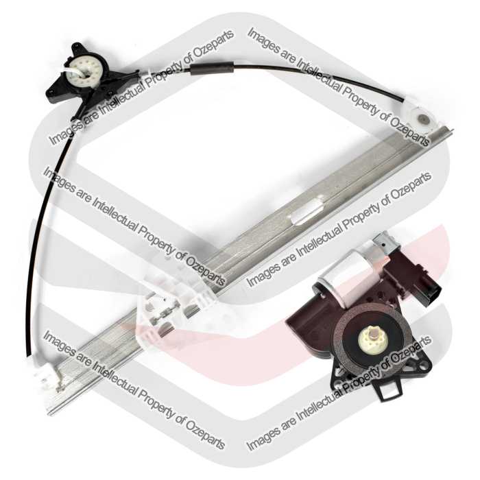 Door Window Regulator  Front (Electric With Motor)