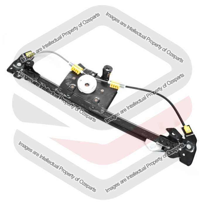 Door Regulator Rear (Electric No Motor) - Sedan & 5 Door Only