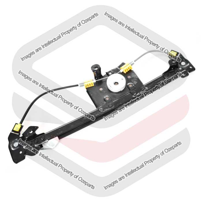 Door Regulator Rear (Electric No Motor) - Sedan & 5 Door Only