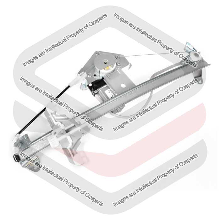 Door Window Regulator Rear (Electric With Motor)