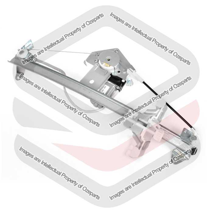 Door Window Regulator Rear (Electric With Motor)