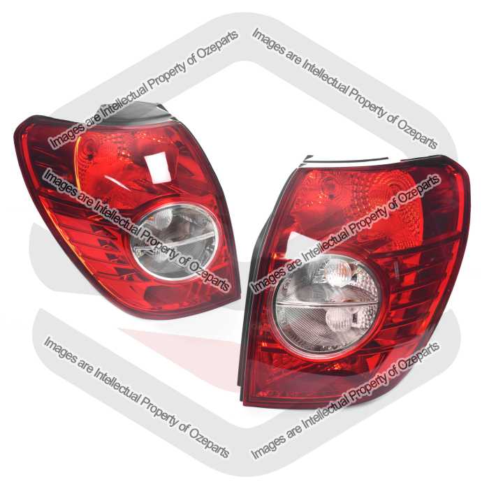 Set Pair LH+RH Tail Light Rear Lamp For Holden Captiva 7 Seats CG 2006~2011