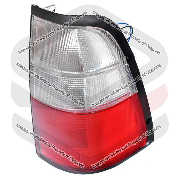 Fits Holden Rodeo Ute TF R7 R9 97~03 E Mark RH Right Hand Tail Light Lamp Clear