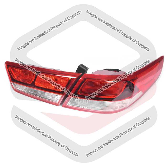 Tail Light + Rear Garnish AM Non LED (Si Only) (SET 2)
