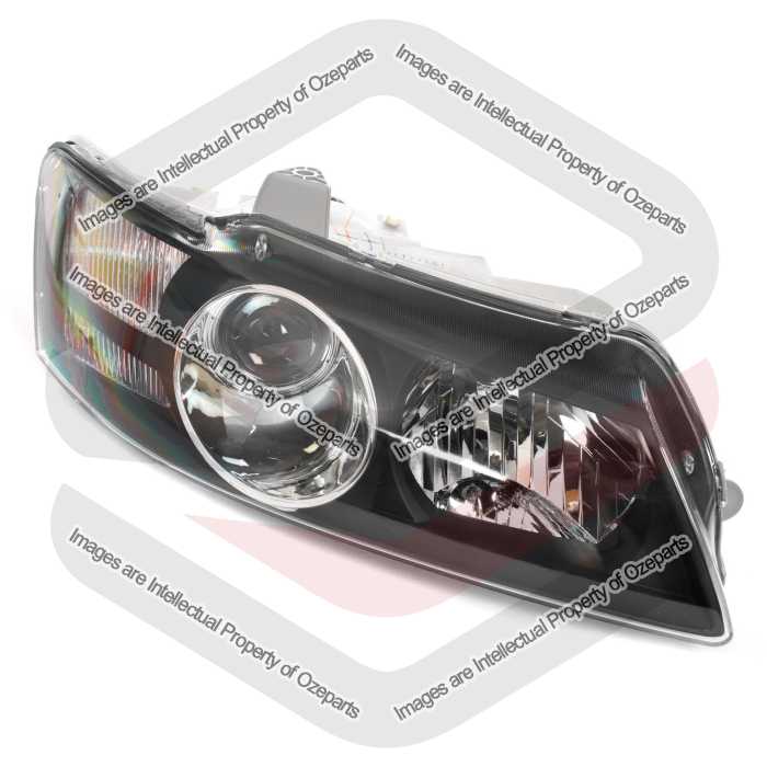 Head Light AM (Projector Black Calais International HSV)