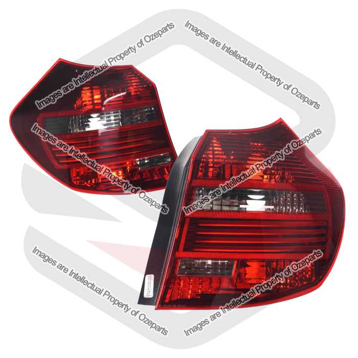 Tail Light AM (With LED, TINTED RED Lens) (SET LH+RH)