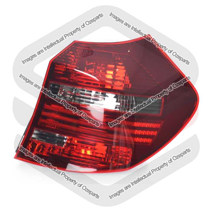 Tail Light AM (No LED, TINTED RED Lens)