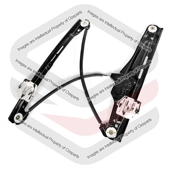 Ozeparts Fits BMW X3 F25 2010~2013 SUV | FRONT Electric Power Door Window Regulators (Without Motor) | LH LHS Left Hand (Passenger Side)