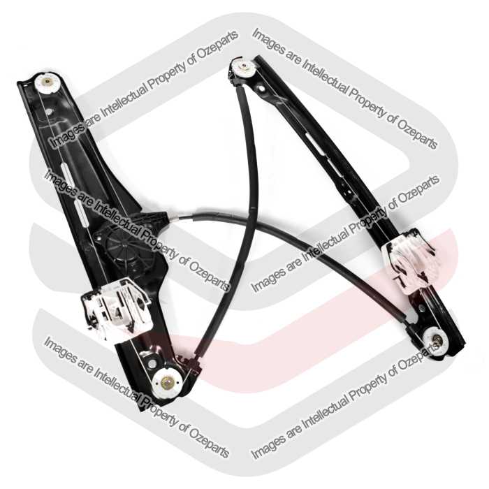 Ozeparts Fits BMW X3 F25 2010~2013 SUV | FRONT Electric Power Door Window Regulator (Without Motor) | RH RHS Right Hand (Driver Side)