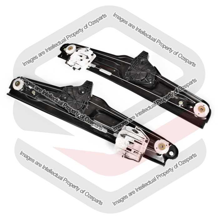 Ozeparts Fits BMW X3 F25 2010~2013 SUV | REAR Electric Power Door Window Regulators (Without Motor) | Pair of LH LHS Left Hand + RH RHS Right Hand