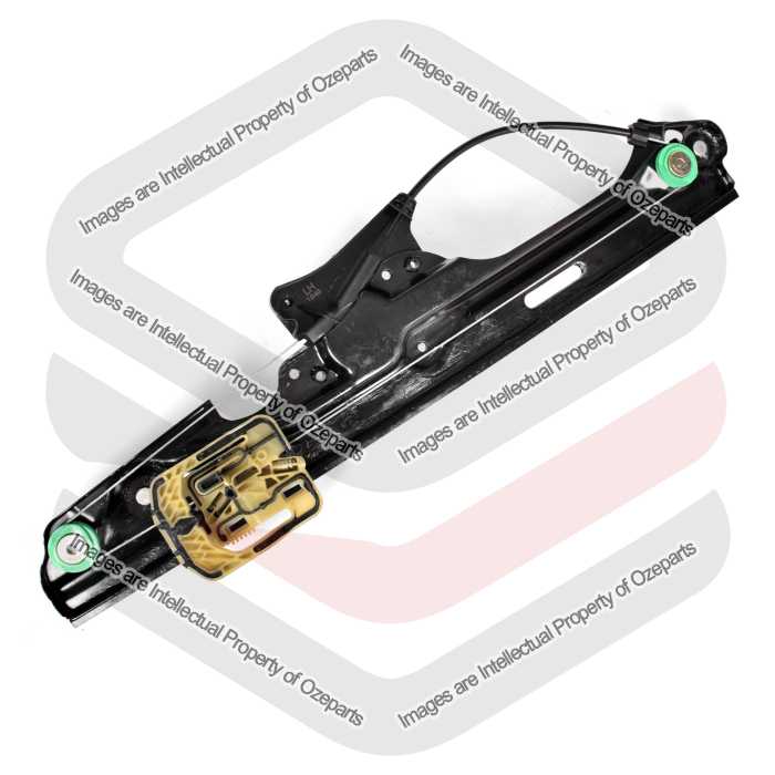 Ozeparts Fits BMW X3 F25 2013~2017 SUV | REAR Electric Power Door Window Regulators (Without Motor) | LH LHS Left Hand (Passenger Side)