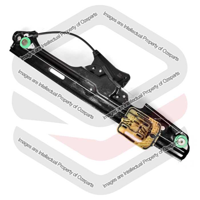 Ozeparts Fits BMW X3 F25 2013~2017 SUV | REAR Electric Power Door Window Regulator (Without Motor) | RH RHS Right Hand (Driver Side)