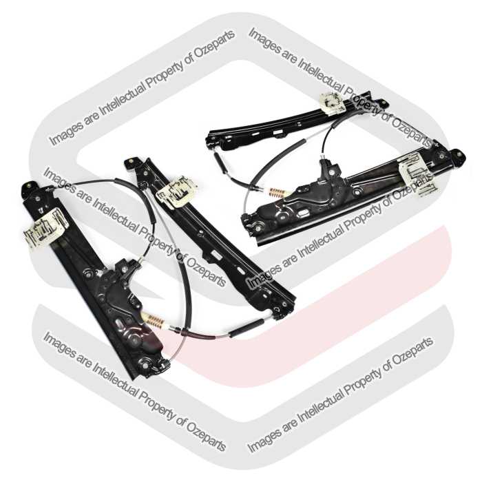 Door Window Regulator Front (Electric No Motor) (SET LH+RH)