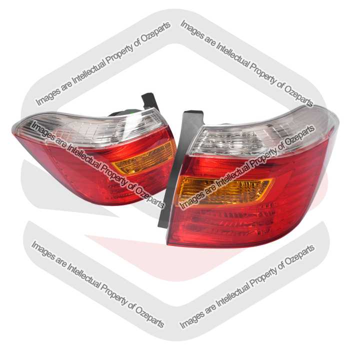Tail Light AM (NOT KX-S - Reverse Section not tinted) (SET LH+RH)