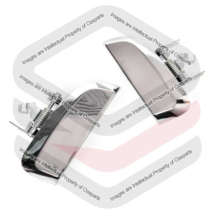 Door Handle Rear Outer (Chrome) (SET LH+RH)