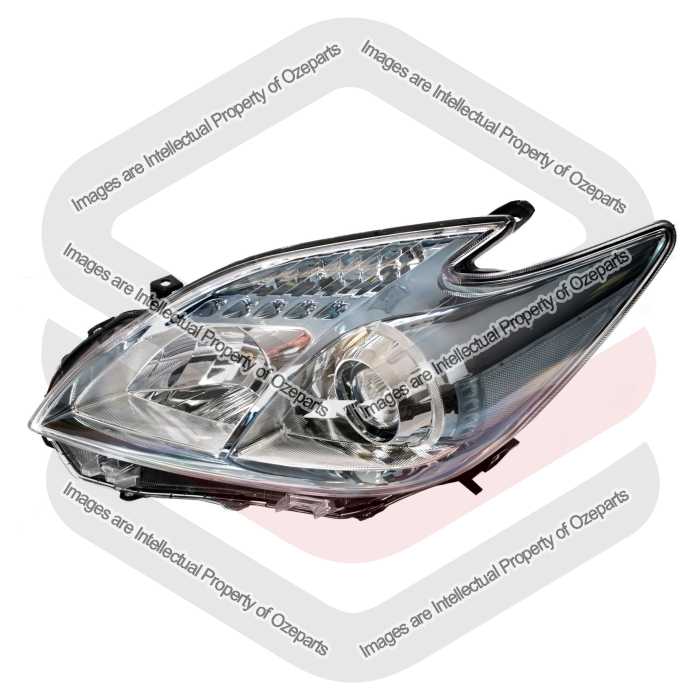 Head Light AM (Bluish Chrome) - Single Projector Halogen Type (TYC)