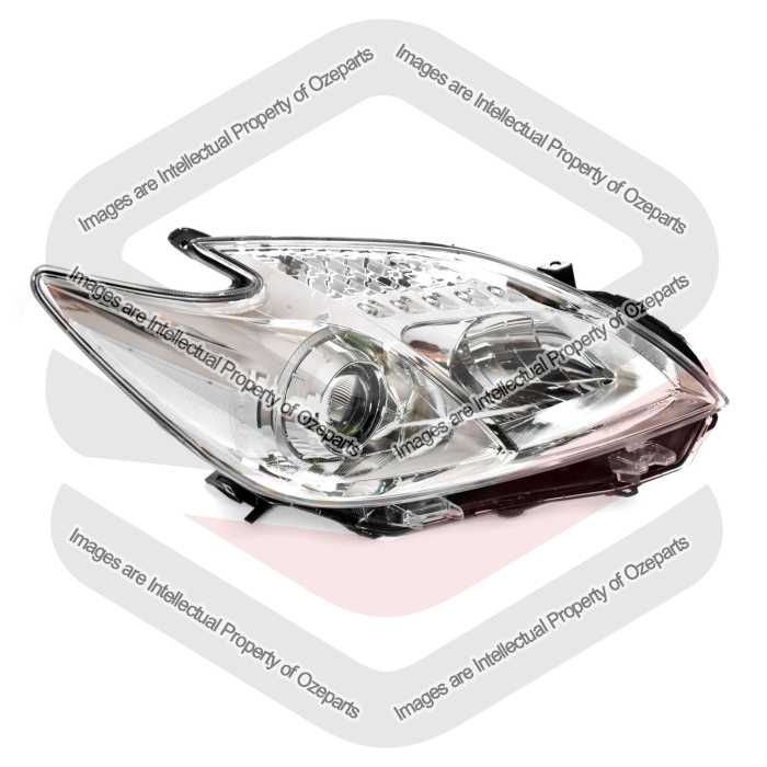 Head Light AM (Full Chrome) - Single Projector Halogen Type