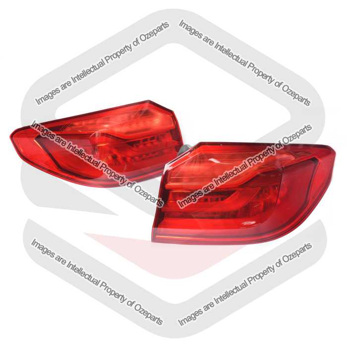 Tail Light AM (With LED) - Sedan Only (SET LH+RH)