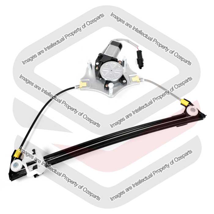 Door Regulator Rear AM (Electric W/ Motor)