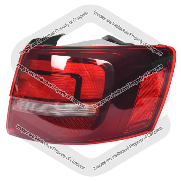 Tail Light AM (No LED) (Tinted Red)