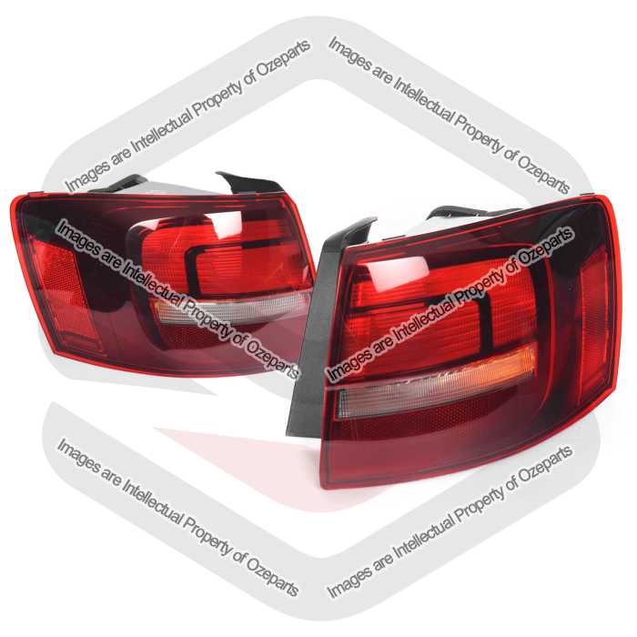 Pair LH+RH Tail Light (No LED Tinted) For VW Volkswagen Jetta 1B Ser 2 14~17