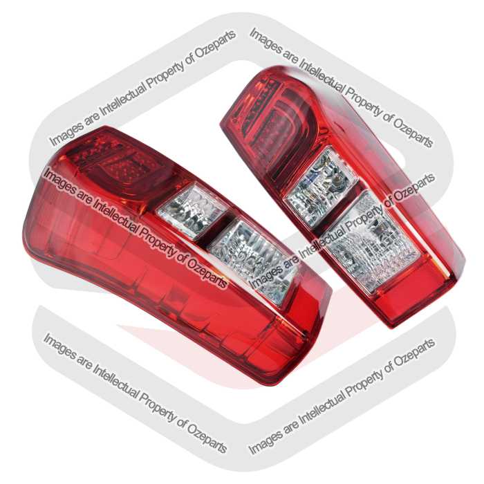 Tail Light AM (With LED CC Type) - Non Tinted Non Emark (SET LH+RH)