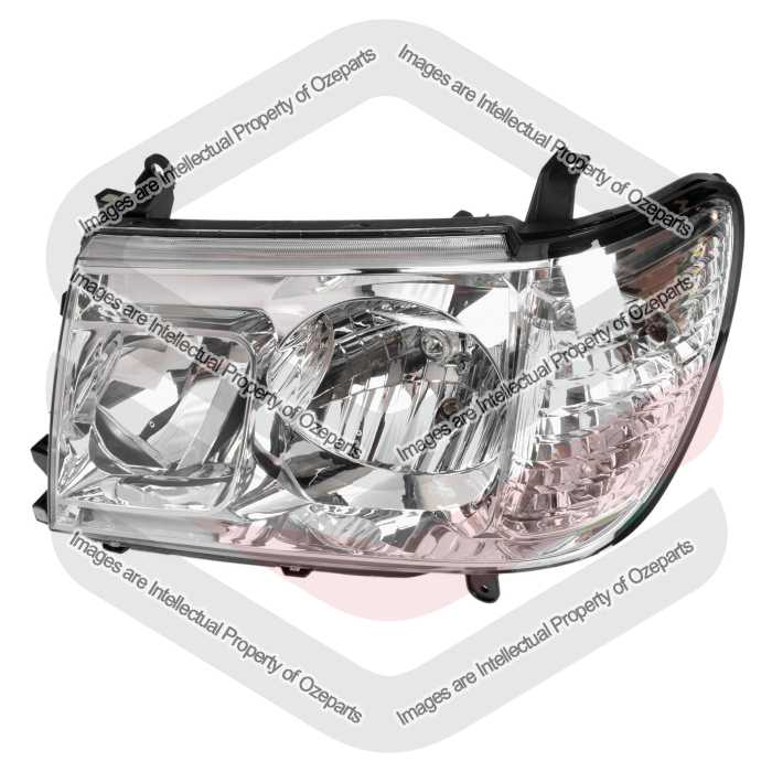 LH LHS Left Hand Head Light Lamp For Toyota Landcruiser J100 Series 2005~2007