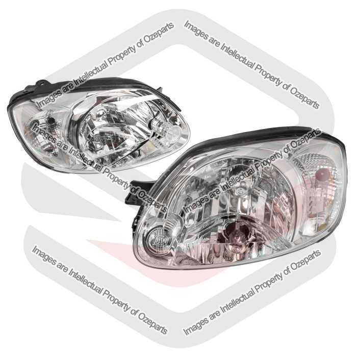 Head Light AM (Clear Indicator Lens) (SET LH+RH)