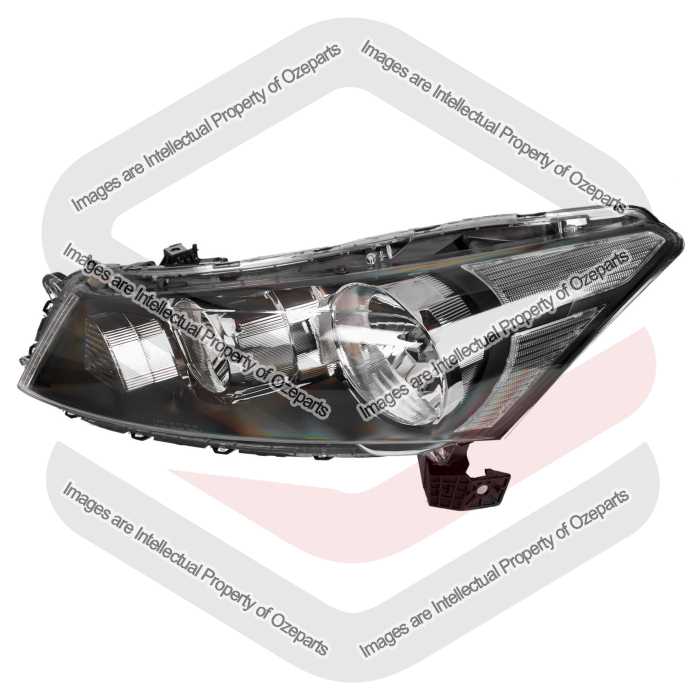 DEPO Fits Honda Accord 8th Gen CP Series 1 & 2 2008~2013 | Headlight Head Light Front Lamp (Halogen) | LH LHS Left Hand (Passenger Side)