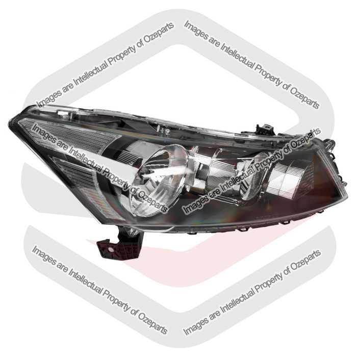 DEPO Fits Honda Accord 8th Gen CP Series 1 & 2 2008~2013 | Headlight Head Light Front Lamp (Halogen) | RH RHS Right Hand (Driver Side)