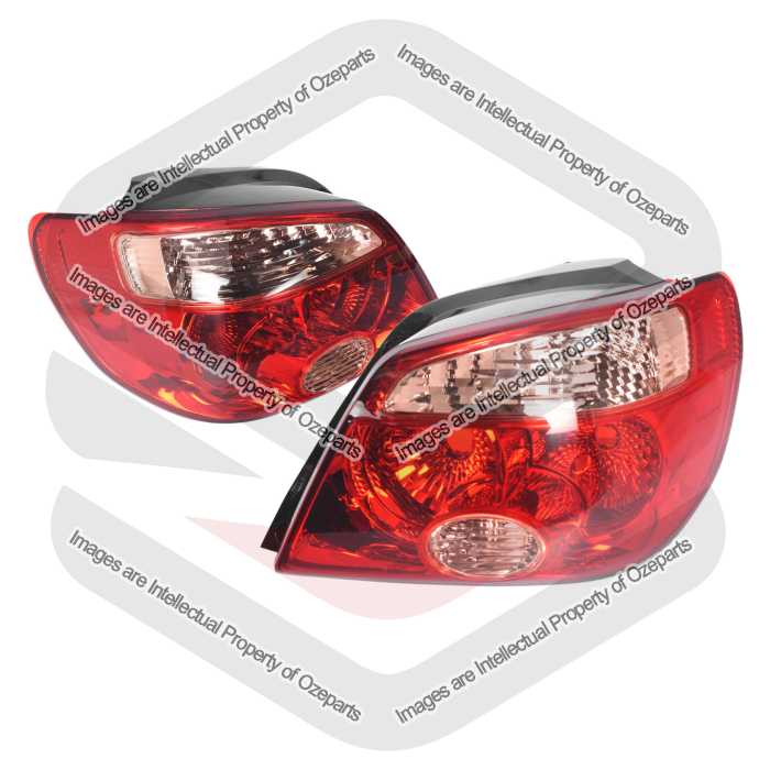 Tail Light AM (Red Lens) (SET LH+RH)