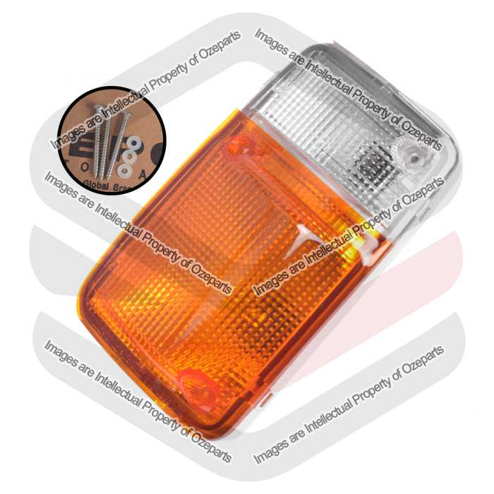 DEPO Fits Nissan Patrol Wagon GQ Series 2 1994~1999 | Corner Light Turn Indicator Park Lamp | LH LHS Left Hand (Passenger Side)