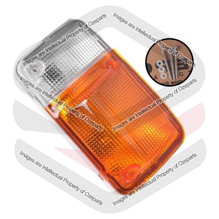 DEPO Fits Nissan Patrol Wagon GQ Series 2 1994~1999 | Corner Light Turn Indicator Park Lamp | RH RHS Right Hand (Driver Side)
