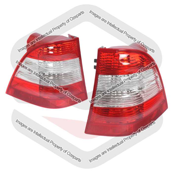 Tail Light AM (09/01-) - Clear Reverse Lens (SET LH+RH)