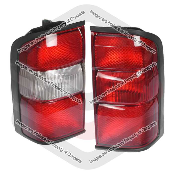 DEPO Fits Nissan Patrol Y61 / GU Wagon Series 1 1997~2001 | Taillights Tail Lights Rear Lamps (OE Type) | Pair of LH Left Hand + RH Right Hand