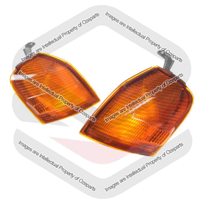 Set Pair LH+RH Corner Light Indicator Lamp For Toyota Starlet EP91 1996~1999