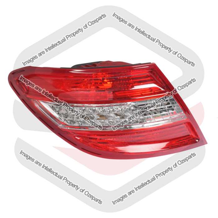 Tail Light AM Sedan (With LED, Clear Reverse Lens)