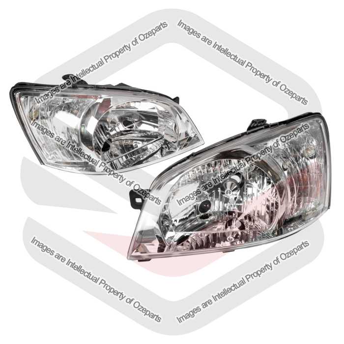 Pair LH+RH Head Light Front Lamp For Hyundai Getz TB Series 1 Hatch 2002~2005